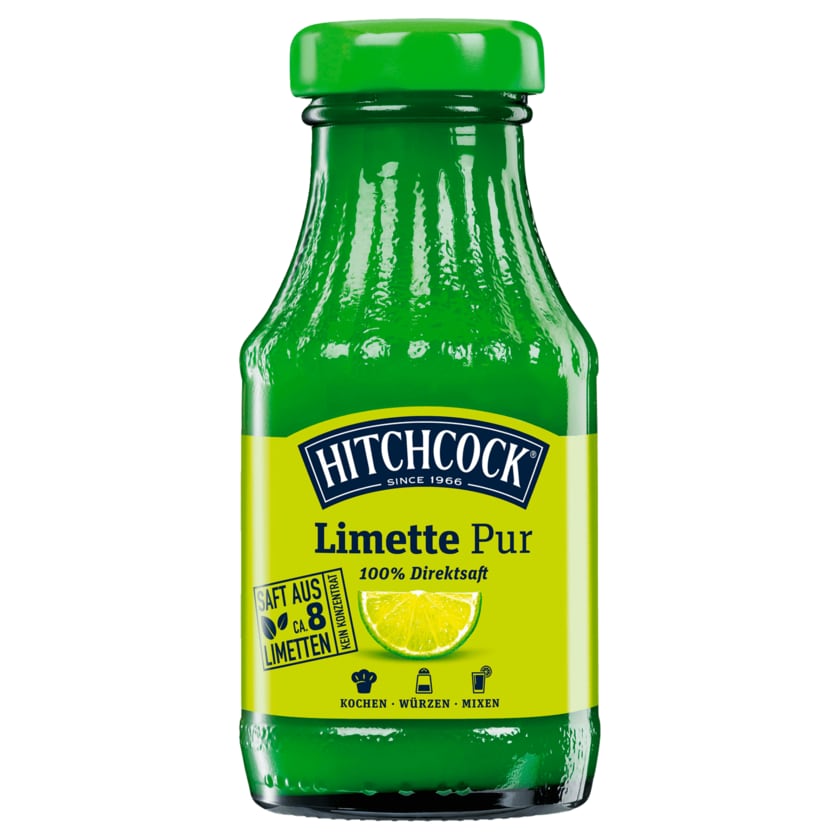 Hitchcock Limettensaft 100% Direktsaft 0,2l